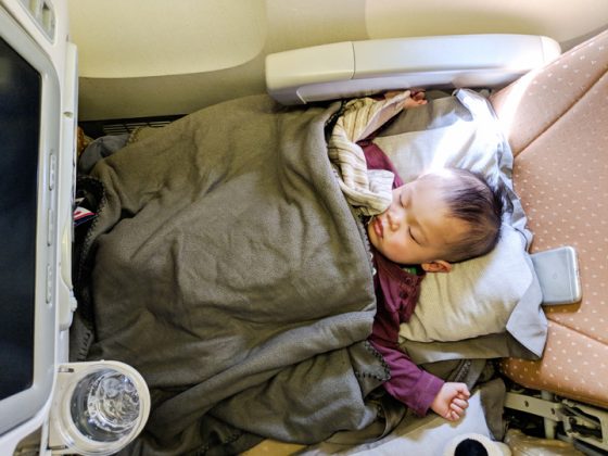 How To Help Baby Sleep On Plane